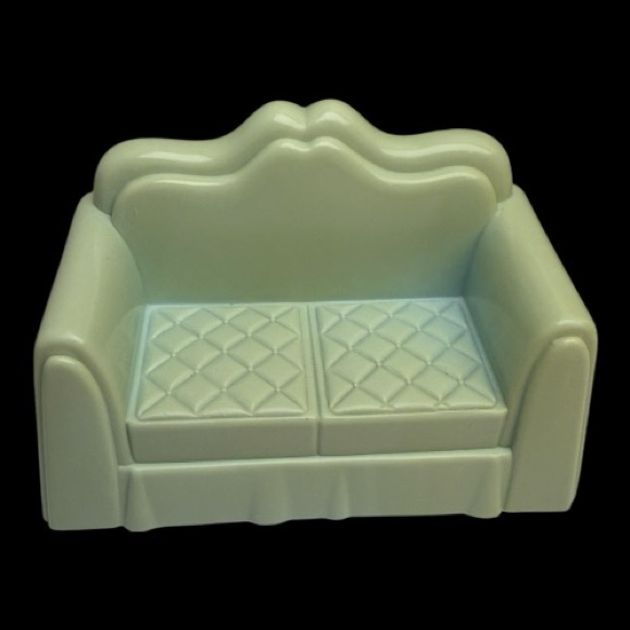 Playskool Other - Vintage Playskool Victorian Dollhouse Loveseat Couch Sofa